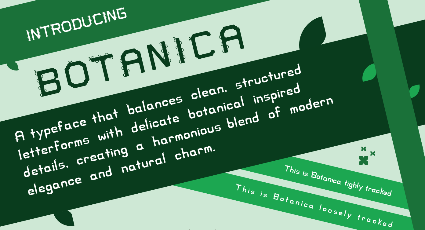 Botanica Typeface