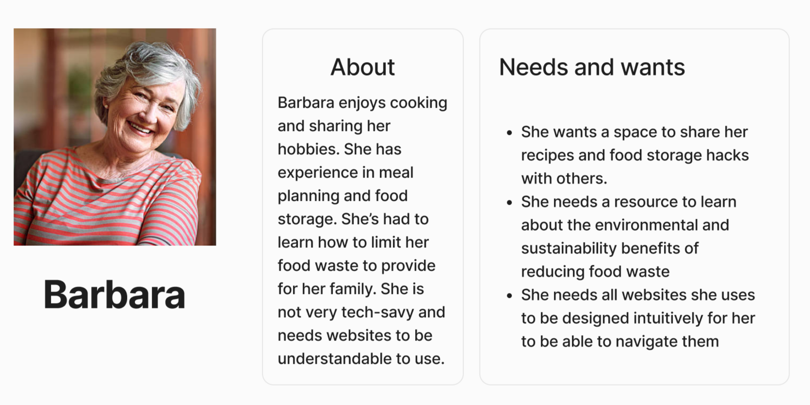 Persona for Target 0